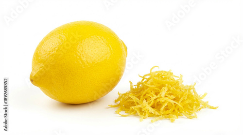 Fresh Lemon with Zest
