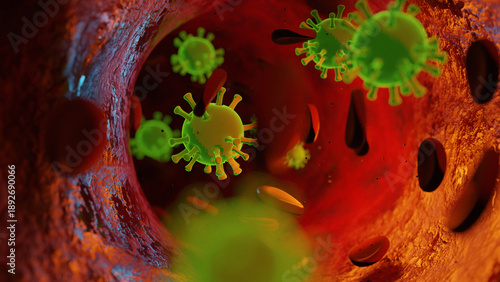 Photos Nipah virus concept