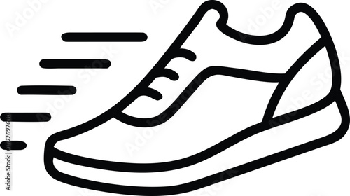 Running Shoe Speed Icon