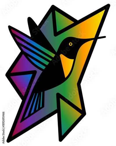 Colores de colibrí.