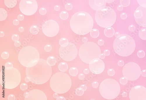 Abstract pastel bubble background with soft, overlapping circles,  wallpaper,  modern