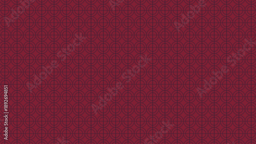 Red fabric carpet texture background with seamless textile pattern design