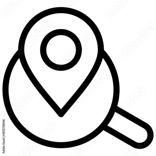 Tracking Outline Icon
