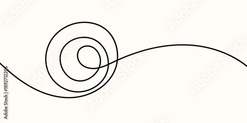 Line cable drawing and squiggle curve long with abstract tangle thin Wavy curvy thread and line pattern vector with loop squiggly cable Wire line doodle and rope squiggle divider with element