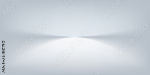 Simple background should feature a white, limbo space studio art