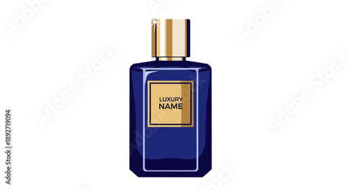 Luxury Perfume Bottle, Elegant Fragrance, Premium Scent