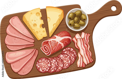 Vintage teal retro television vector illustration with red hearts on screen and antenna isolated on white background for Valentine Day or nostalgic media design.