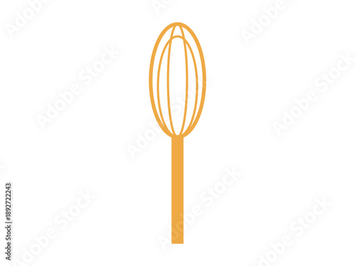 泡立て器のアイコンのイラスト