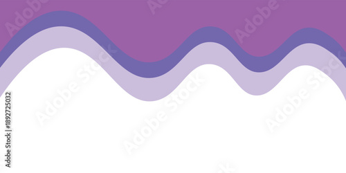 Abstract Purple Gradient Waves Vector Background  illustration