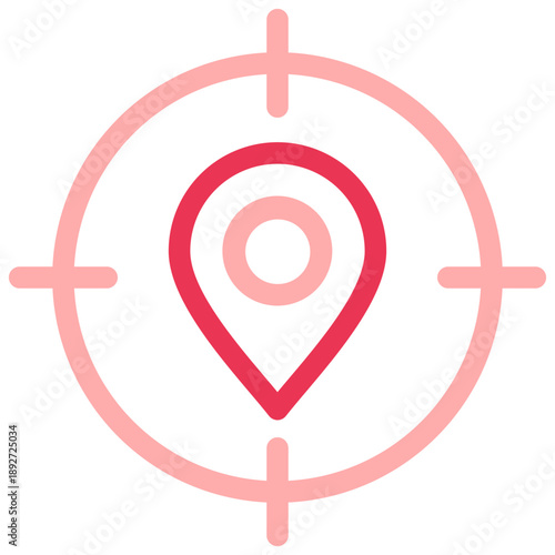 Free Download Position Outline Color Icon - GFXLoad