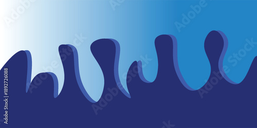 Modern abstract blue background with diagonal gradient lines and a dynamic geometric design. vector illustration Eps 10 illustration