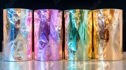 Wallpaper Mural colorful glass bottles Torontodigital.ca