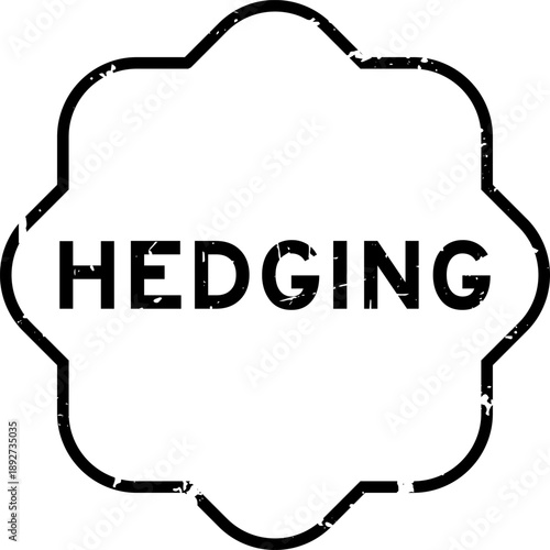 Grunge black hedging word square seal stamp on white background