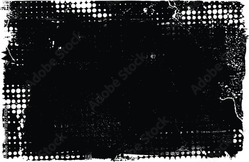 Grunge Paint Roller . Vector brush Stroke . Distressed banner . Black stripes isolated. paintbrush collection . Modern Textured shape . Dry border in Black . Bulge lines
