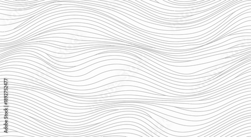 Wavy Lines Pattern Design Element Closeup.