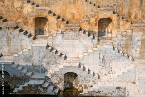 Typical Indian Step well, Rajasthan