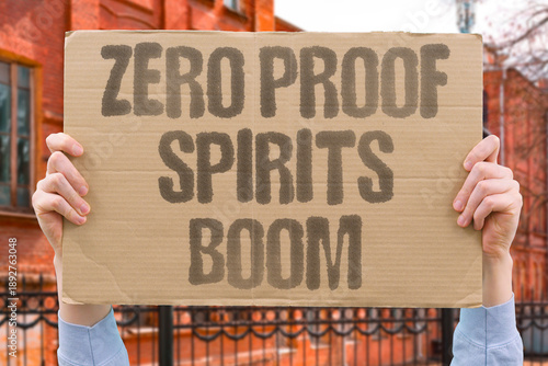 Photography "Zero Proof Spirits Boom" Nonalcoholic liquor sales surge