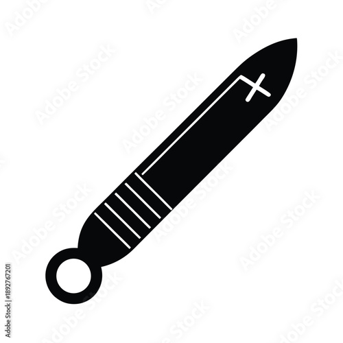 Surgical Scalpel Blade Icon