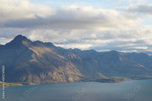 mountain in Queenstown route south island new zealand