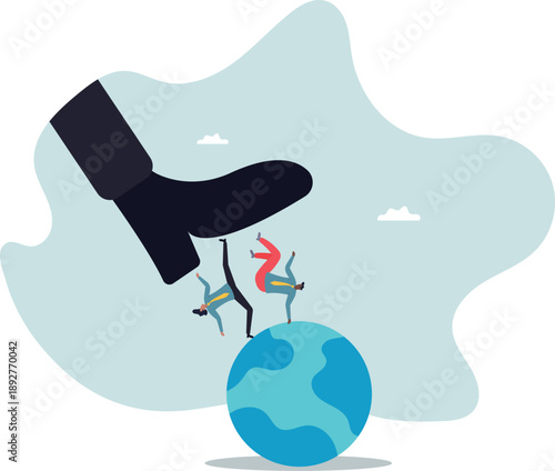 ESG, Environmental, social and corporate governance, protect the world or sustainability and responsibility.about a man and his life.