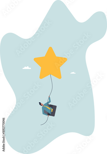 Effort to achieve goal or success, courage or risk taking to win business or career growth,about a man and his life.