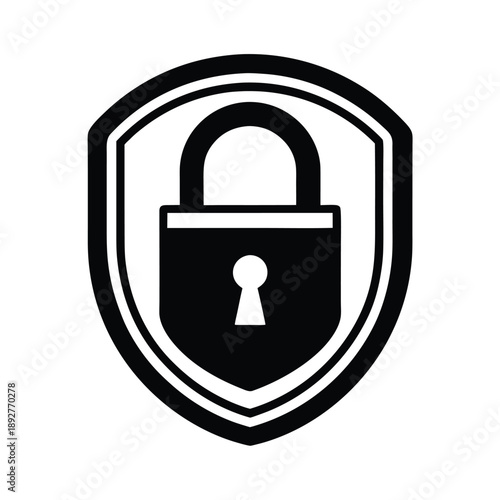 Secure Login Lock Icon