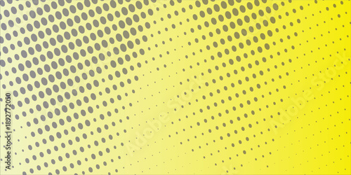 Yellow gradient abstract background with flowing dotted waves, energetic motion and modern visual rhythm