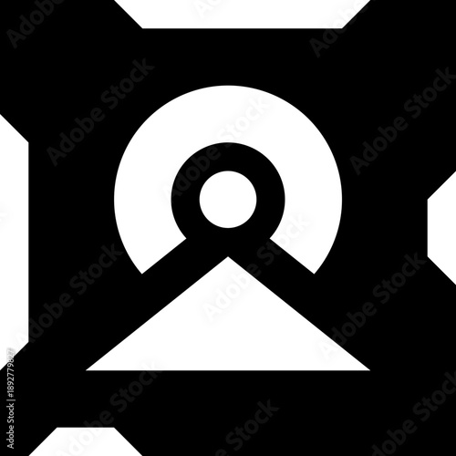 Abstract Geometric Logo Icon