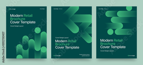 Modern Brochure Report Cover Template for Annual Report & Company Profile Front Page Designs, Business Flyer & Poster Layout