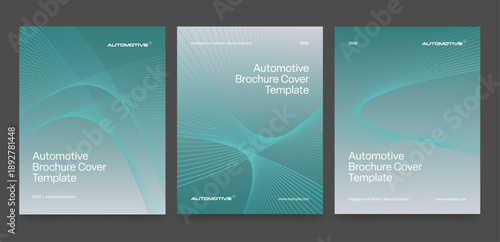 Vibrant Red Brochure Cover Template, Multipurpose Front Page for Company Report & Document Layout, Business Flyer & Poster Layout