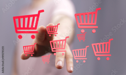 Digitally rendered shopping...