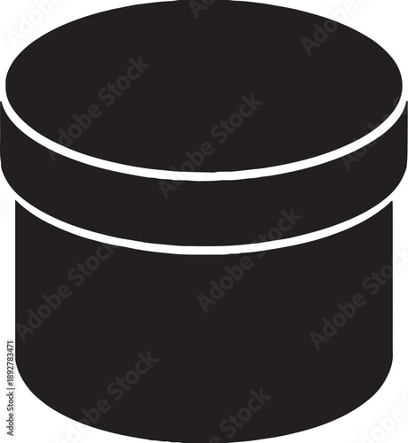 Archery String Wax Container Silhouette