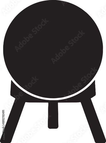 Archery Target Round Blank Silhouette