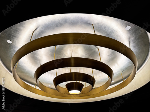 Dramatic Art Deco Lighting Fixture