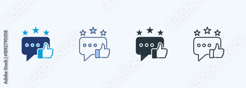 Feedback Multiple Style Icon Collection