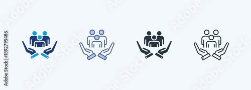 Community Multiple Style Icon Collection