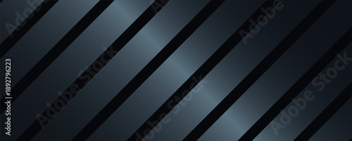 Dark gray geometric background with light and shadow for product placement mockup. Abstract studio interior scene showroom for premium brand display. Modern technology and business design. 3d render