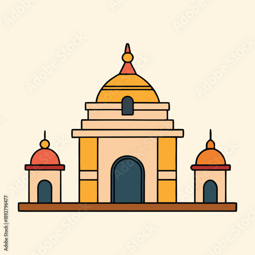 The Ram Temple in Ayodhya, India, is a grand Hindu shrine dedicated to Lord Rama. Built in traditional Nagara style, it stands at his believed birthplace and is a major spiritual and cultural landmark