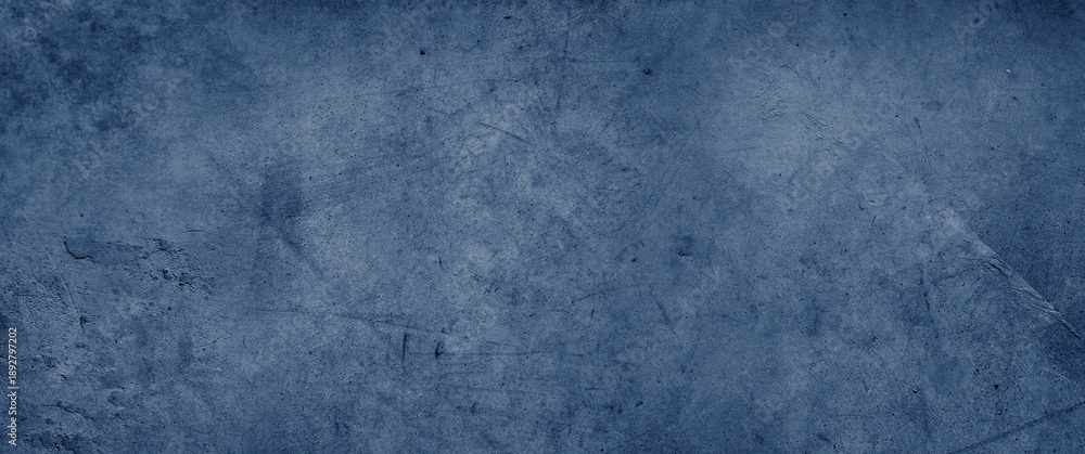 Obraz premium Blue textured concrete wall background