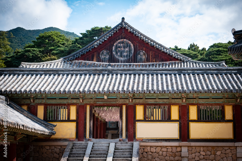 Fototapeta premium Temple en Corée du Sud