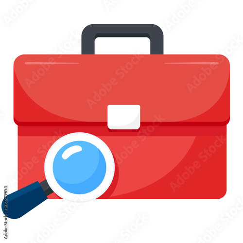 Job Search Briefcase Icon