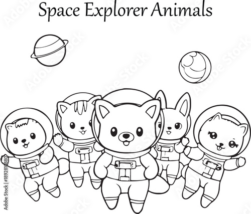 space explorer animals