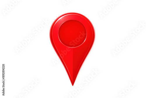 Free Download Red map pin indicating location on a transparent background, finding destination, navigation, travel planning - GFXLoad