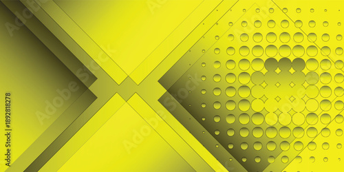Vibrant Yellow Geometric Abstract Background With Circles And Diagonal Diamond Shapes Bright Pattern Design Texture,gradient,with,abstract,ilustration