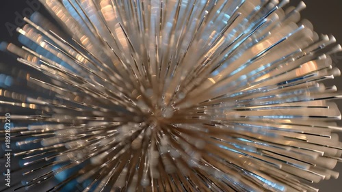 Abstract Light Burst A Mesmerizing Display of Radiant Energy.