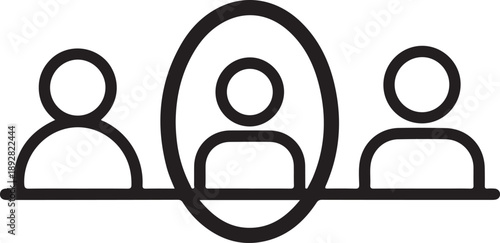 Group of People Icon users community