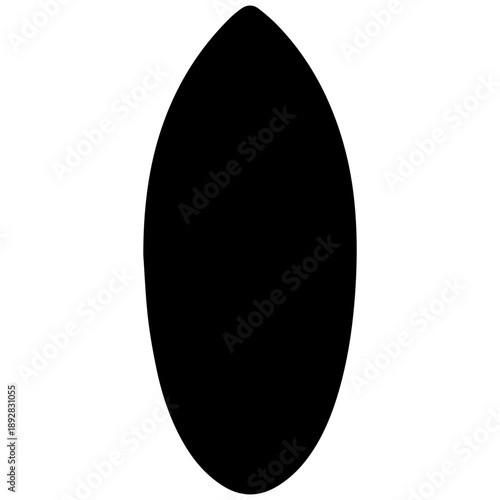 Minimalist Black Oval Logo, Sleek Ellipse Icon, Modern Geometric Shape, Abstract Symbol