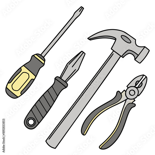 Essential tool kit Vector