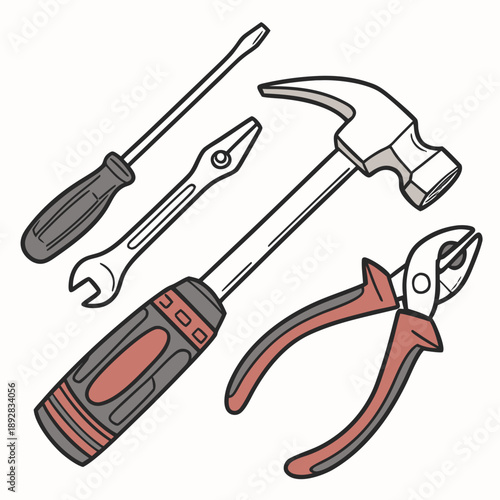 Essential tool kit Vector