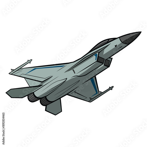 military jet fighter